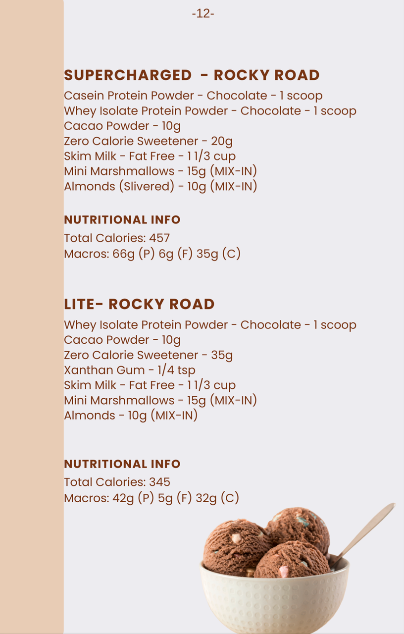 rocky road ice cream recipe